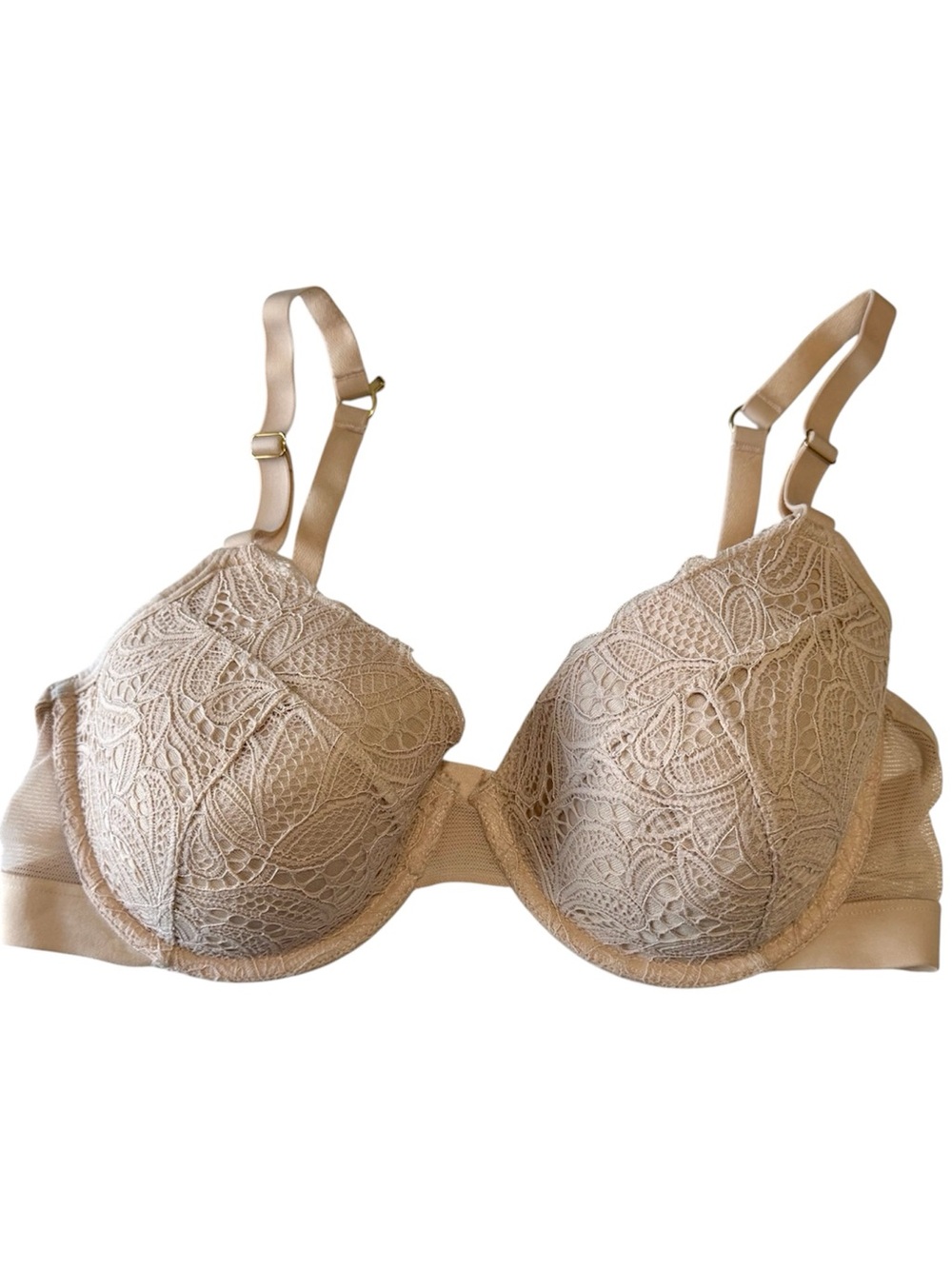 Lively Lace Underwire Bra Nude Sz 36D